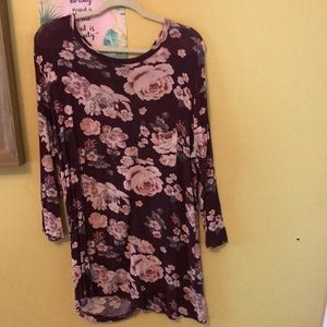 5 for $20🔥 Floral tunic